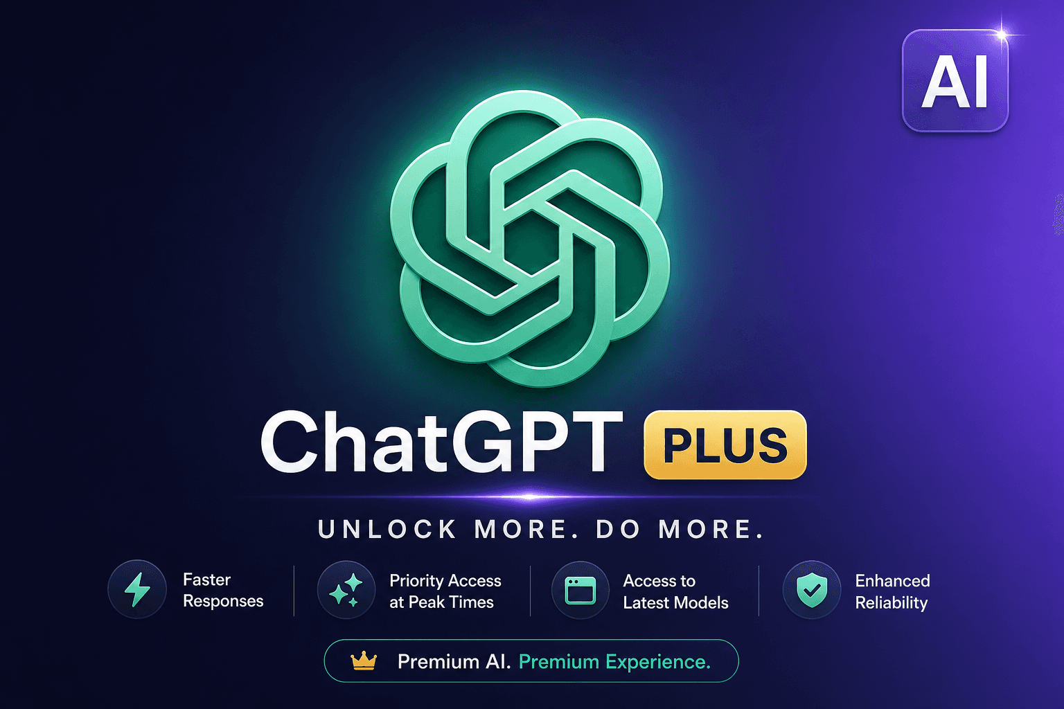 ChatGPT Plus Account (GPT-4 & GPT-5)
