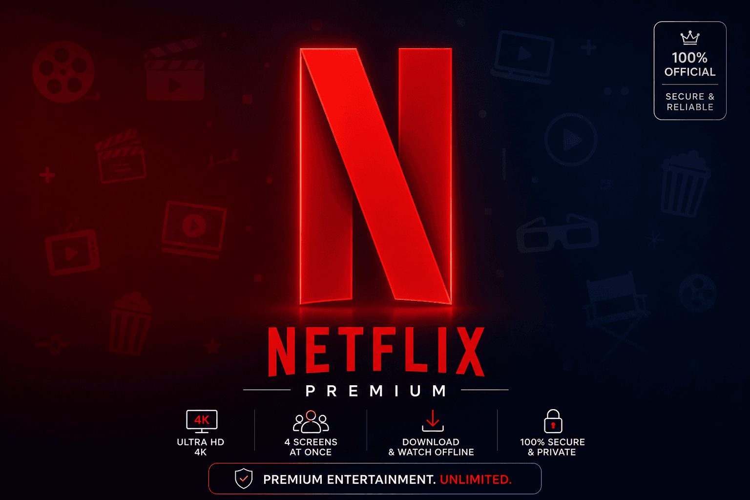 Netflix Premium Account (USA)