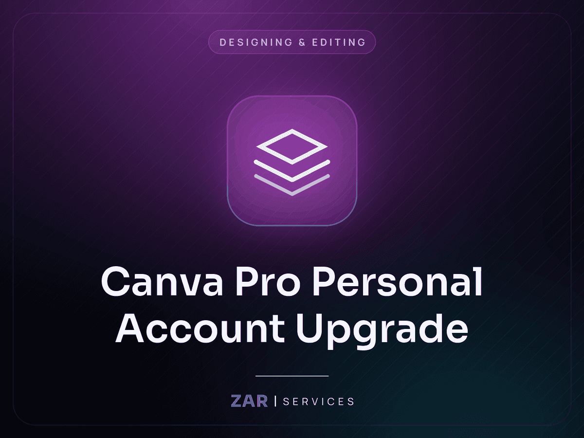 Canva Pro Personal Account Upgrade